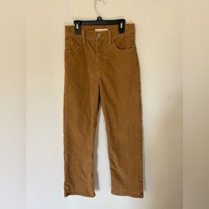 Levi's Ribcage Corduroy Jeans Brown Size 25